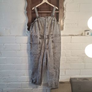 Acid wash 90s overalls